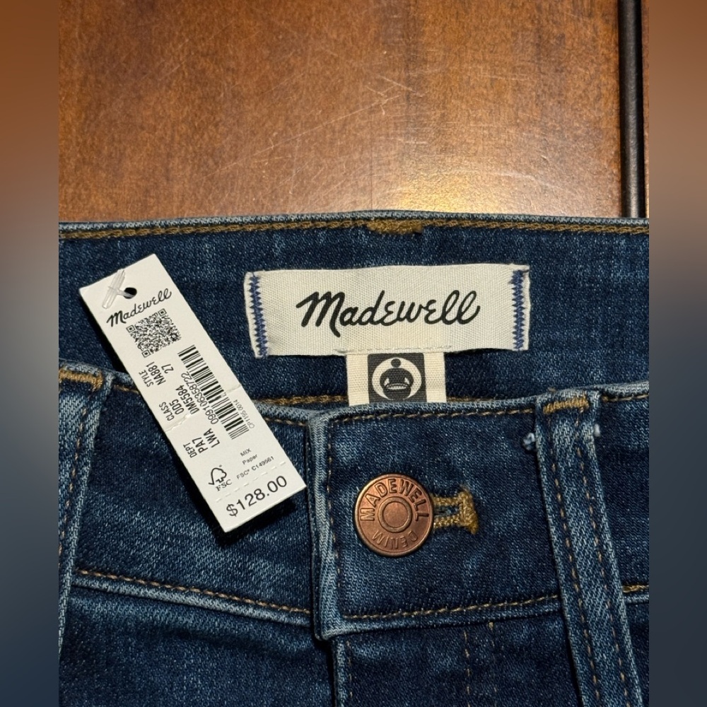 Madewell Curvy High-Rise Skinny Jeans NWT